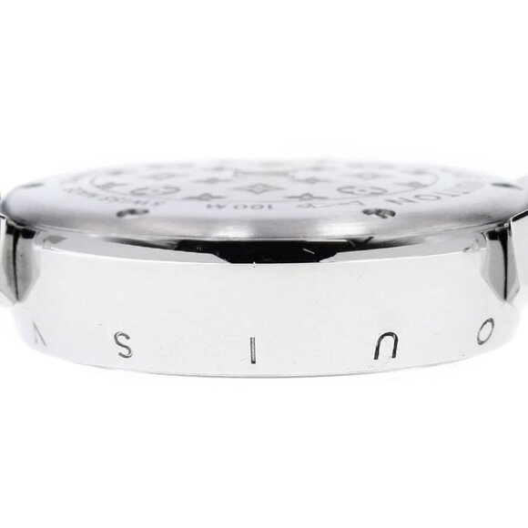 LOUIS VUITTON Tambour New Wave QA091 Small seconds Quartz Ladies Watch_836843 - Picture 4 of 6